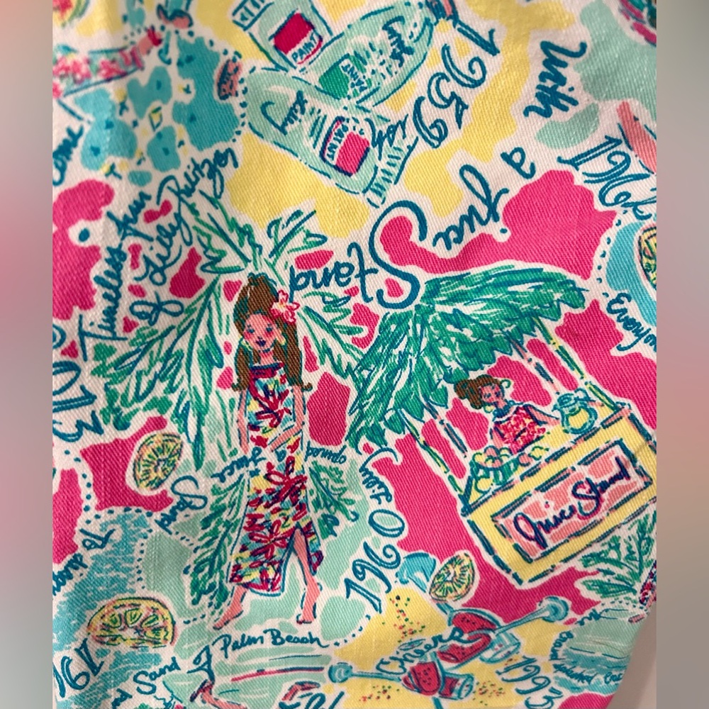 Lilly Pulitzer Worth Straight Leg Jeans Sz 6